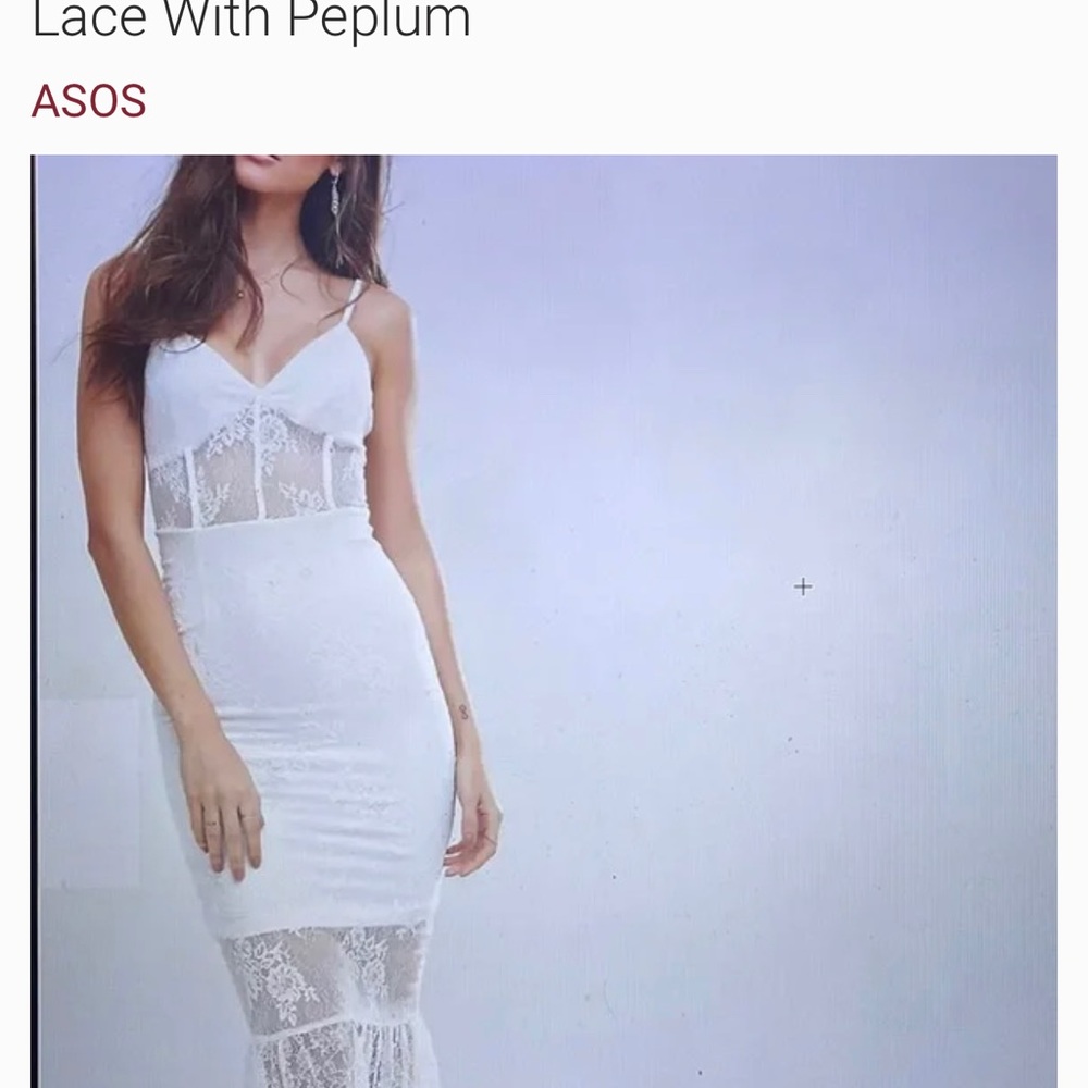 White Lace Dress